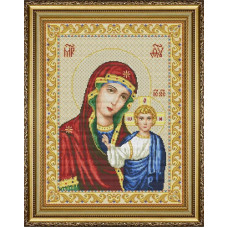 Icon of the Mother of God of Kazan. 27x36 cm